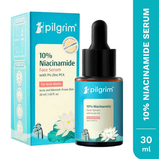 Pilgrim 10% Niacinamide Face Serum For Acne Marks (30 ml)