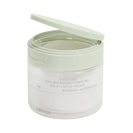 Celimax Ji Woo Gae Cica BHA Blemish Toner Pad (170 ml)