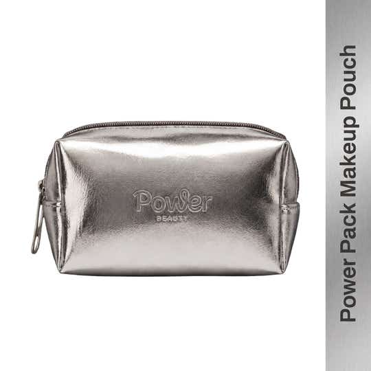 Power BEAUTY Pack Makeup Pouch - Silver 02 (1 pc)