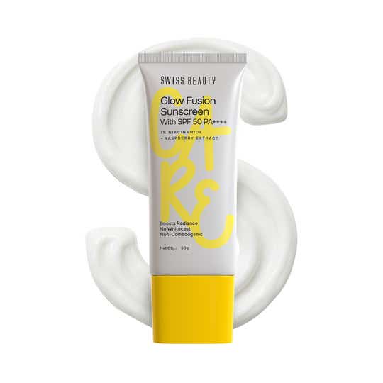 Swiss Beauty Care Glow Fusion Sunscreen SPF50 PA++++ (50 g)