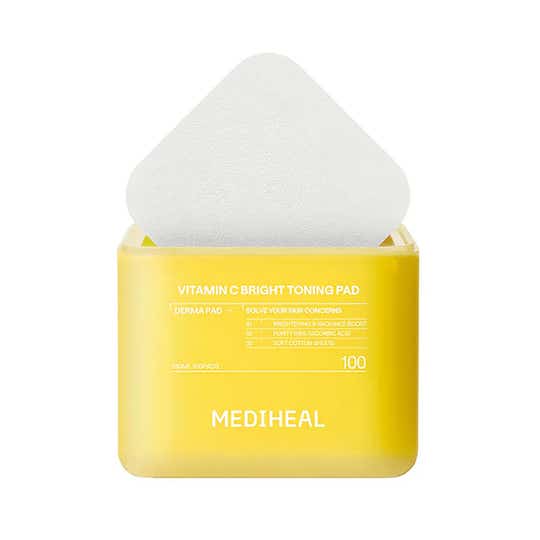MEDIHEAL Vitamin C Bright Toning Pad (180 ml)