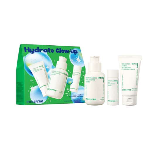 Innisfree Hydrate Glow-Up Gift Set – Festive K-Beauty Hydration for Dewy, Radiant Skin (3 pcs)