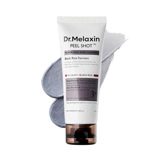 Dr.Melaxin Peel Shot Black Rice Whip Cleanser (100 ml)