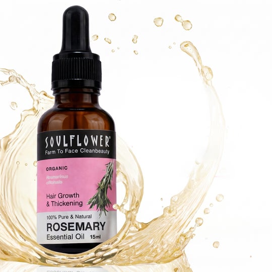 Soulflower Rosemary Essential Oil (15ml)