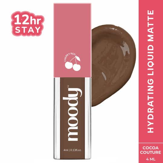 Moody Drip Matte Liquid Lipstick - Cocoa Couture (4 ml)