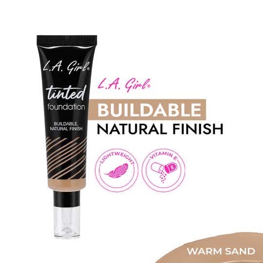 L.A. Girl Tinted Foundation - Warm Sand (30ml)