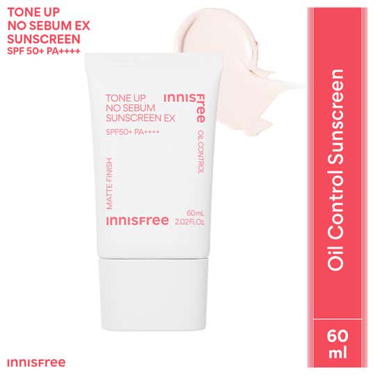 Innisfree Tone Up No Sebum Sunscreen (60 ml)