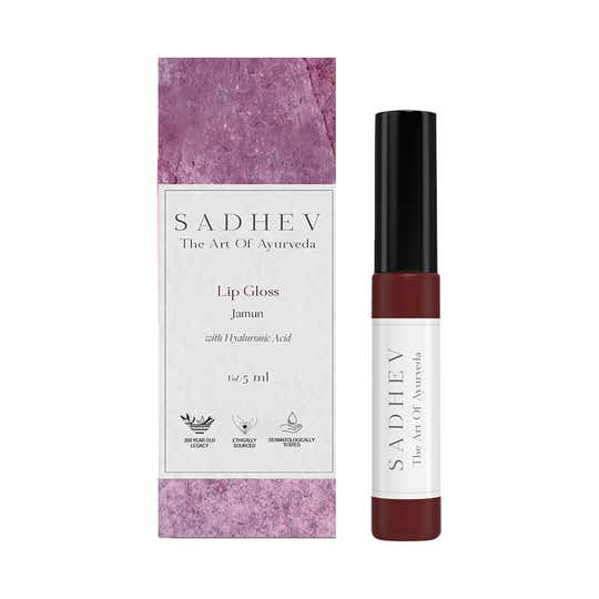 Sadhev Lip Gloss - Jamun (5 ml)