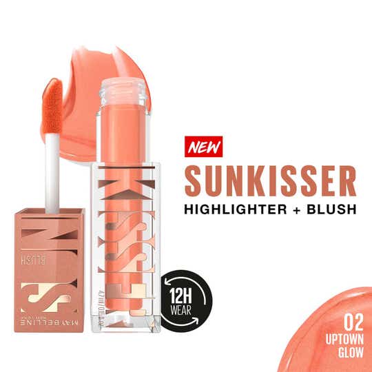 Maybelline New York Sunkisser Highlighter + Blush - 02 Uptown Glow (4.7 g)