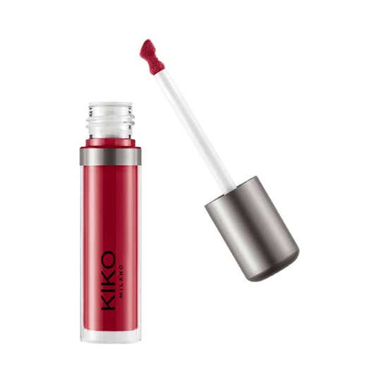 KIKO Milano Lasting Matte Veil Liquid Lip Color - 15 Vivid Plum (4 ml)