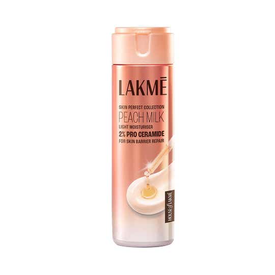 Lakme Peach Milk Light Moisturizer with 2% Pro Ceramide, For Skin Barrier Repair (120 ml)