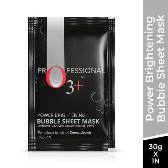 O3+ Professional Power Brightening Bubble Face Sheet Mask (30 g)