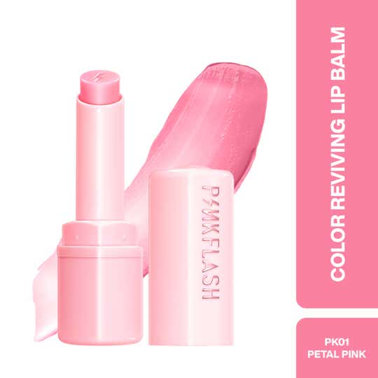 Pinkflash Color Reviving Lip Balm - HOT PK01 Petal Pink (2.8 g)