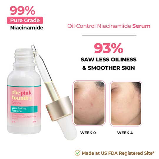 The Pink Foundry 12% Niacinamide Super Clarifying Face Serum (30ml)