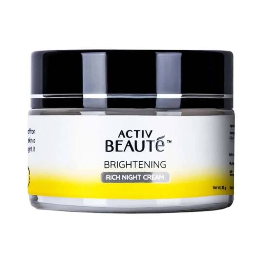 Activ Beaute Brightening Rich Night Cream (50g)