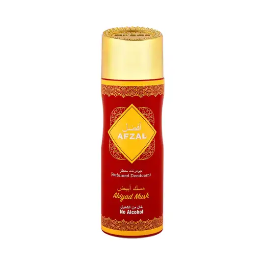 Afzal Non Alcoholic Abiyad Musk Deodorant (200ml)