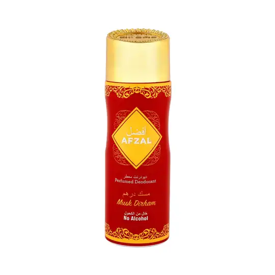 Afzal Non Alcoholic Musk Dirham Deodorant (200ml)