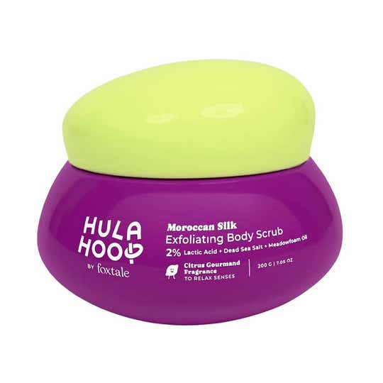 Hula Hoop By Foxtale Moroccan Silk Exfoliating Body Scrub (200 g)