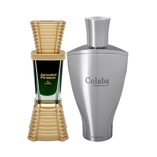AJMAL Jannatul Firdaus Concentrated Perfume Oil And Colaba Mukhallat Concentrated Perfume Oil (2Pc)