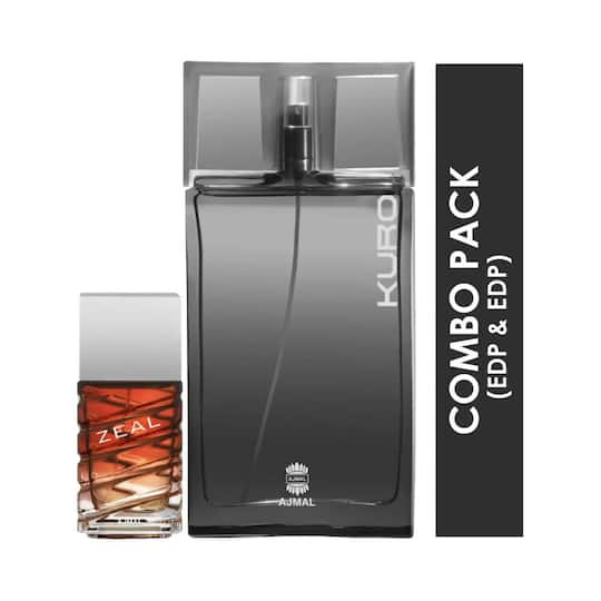 AJMAL Zeal And Kuro Eau De Parfum (2Pc)
