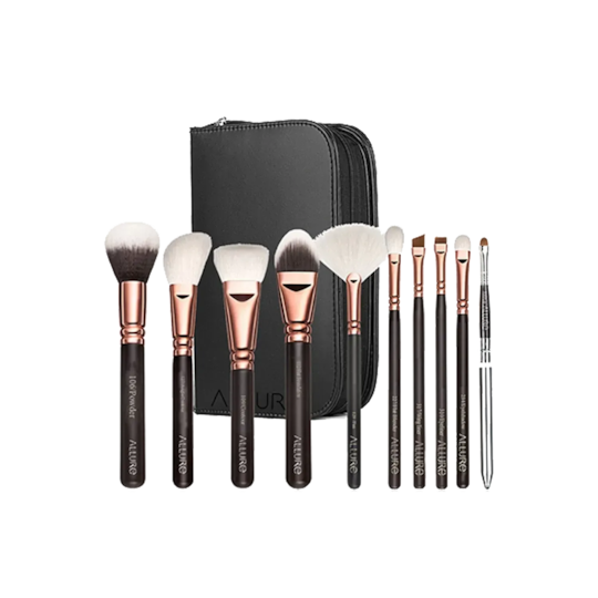 Allure Professional Top 10 Brush Set (10Pcs)