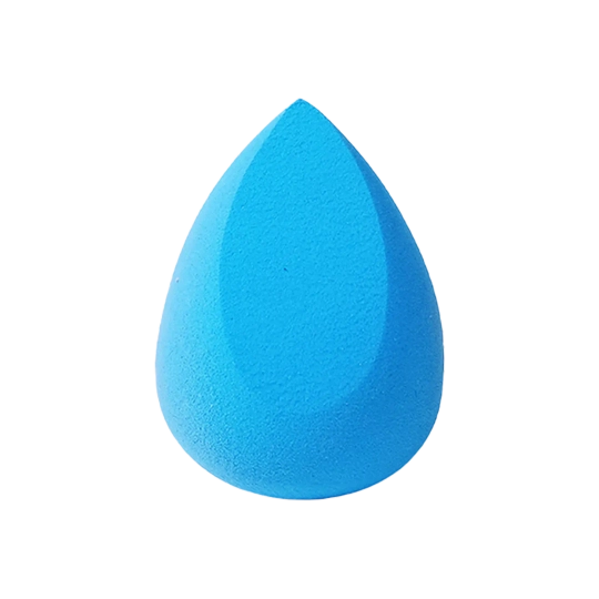 Allure Makeup Blender Sponge - Cut Drop Blue - (1Pc)