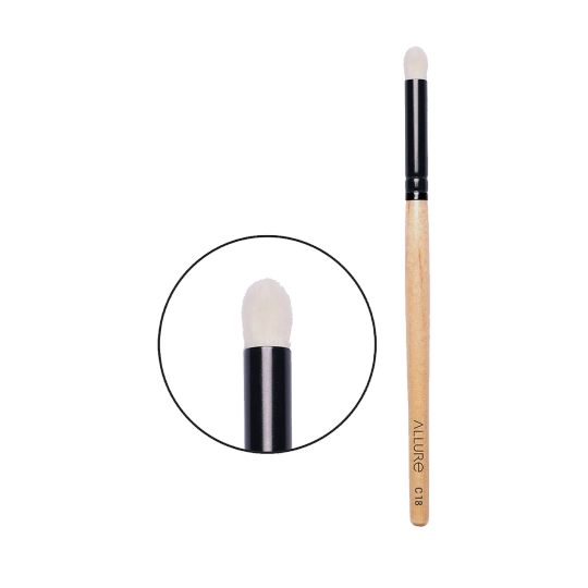 Allure Crease Brush : Round Eye Brush C-18 - (1Pc)