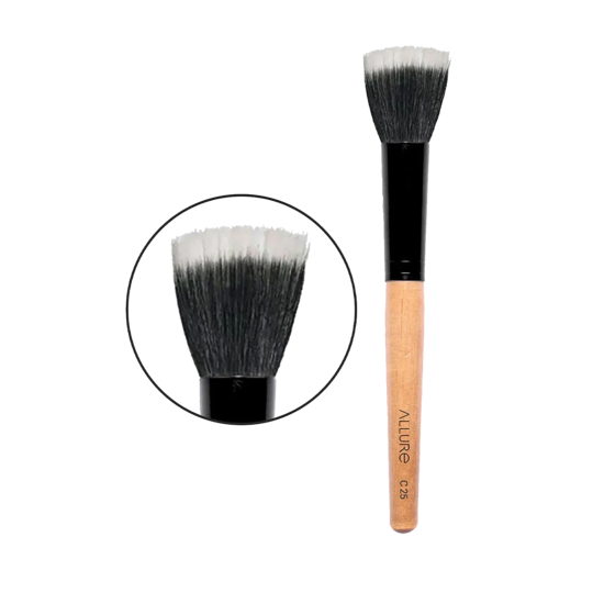 Allure Buffer Brush : Stippling Brush C-25 - (1Pc)