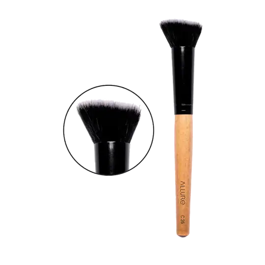Allure Foundation Brush : angle Foundation C-26 - (1Pc)