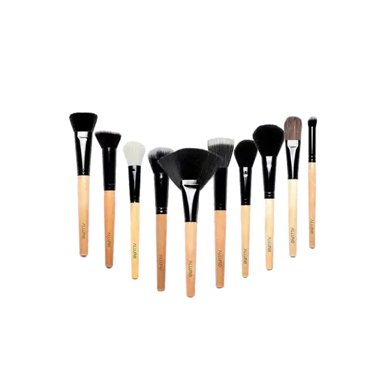 Allure Classic Makeup Brush : Face Brushes ACKF-10 - (10Pcs)