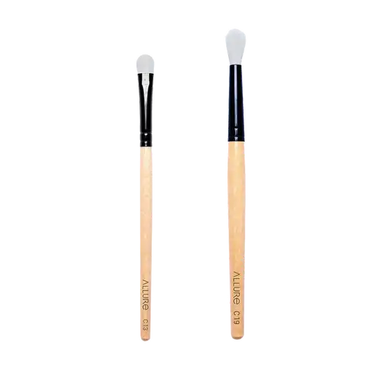 Allure Classic Eyeshadow and Eye Brush : C-13 & C19 - (2pcs)