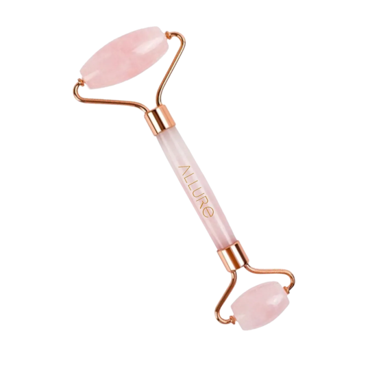 Allure Face Massage Roller - Rose Quartz Roller - (1Pc)