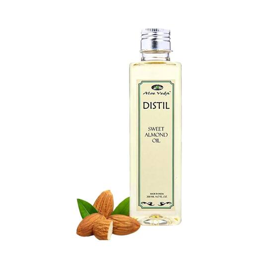 Aloe Veda Distil Sweet Almond Oil (200ml)