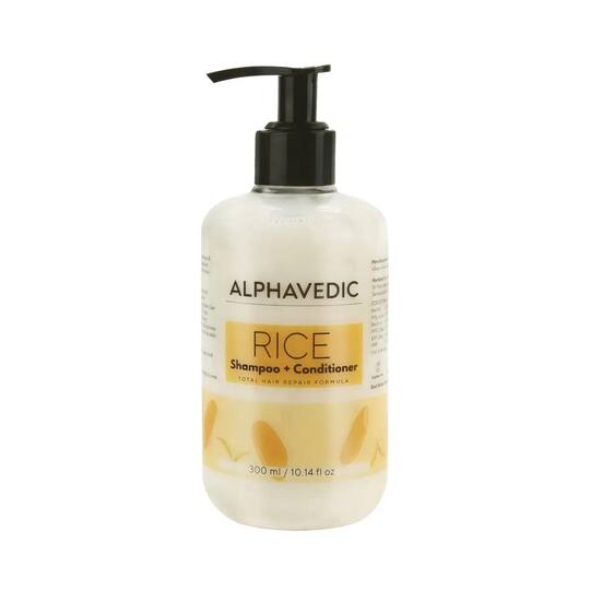 Alphavedic Rice Shampoo + Conditioner (300ml)