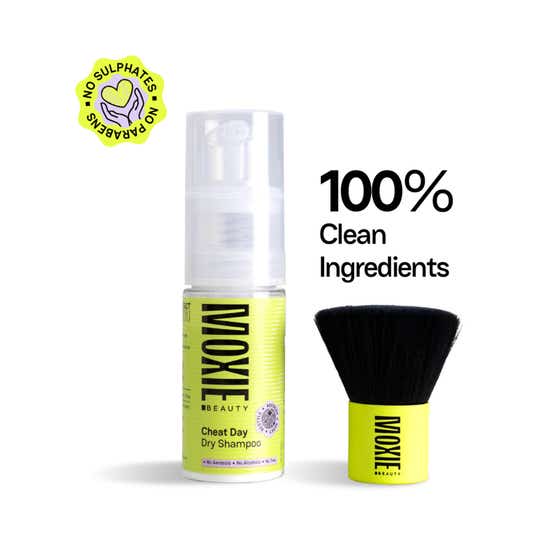 Moxie Beauty Cheat Day Dry Shampoo & Brush Duo (2 Pcs)