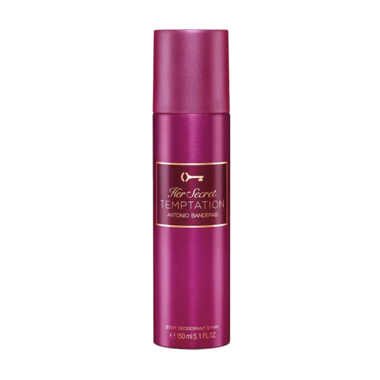 Antonio Banderas Her Secret Temptation Deodorant Spray (150ml)