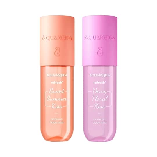 Aqualogica Refresh+ Perfume Body Mist Combo - Dewy Floral Kiss & Sweet Summer Kiss