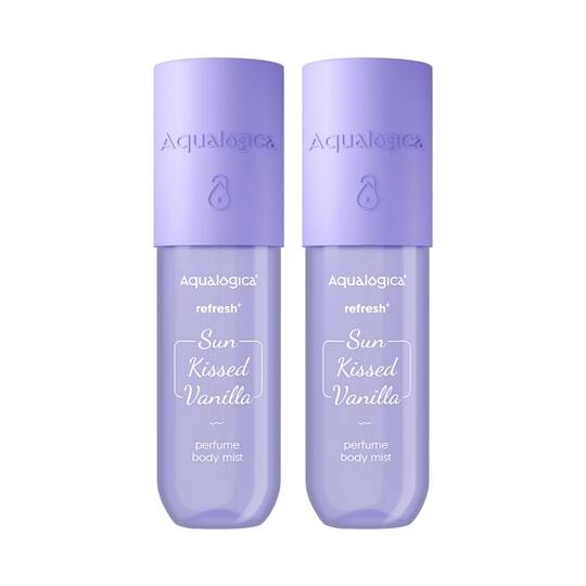 Aqualogica Refresh+ Perfume Body Mist - Sun Kissed Vanilla - Pack of 2 Combo