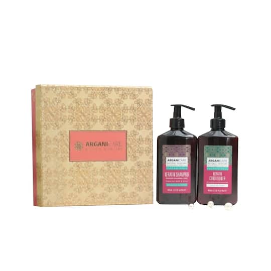 Arganicare Natural Keratin Color Treated Hair Combo Pack - (2Pcs)