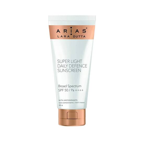 Arias By Lara Dutta Super Light Daily defence Sunscreen SPF 50 Pa ++++ (50g)