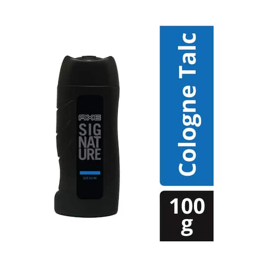 AXE Signature Denim Cologne Talc (100g)