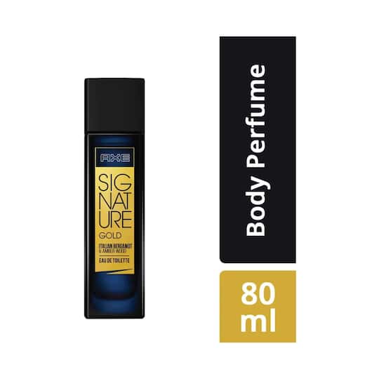 AXE Signature Gold Italian Bergamot & Amber Wood EDT Perfume (80ml)