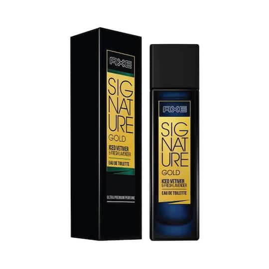 AXE Signature Gold Iced Vetiver & Fresh Lavender EDT Perfume (80ml)
