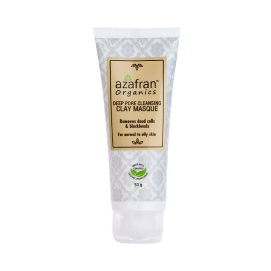 Azafran Organics Deep Pore Cleansing Clay Masque (50g)