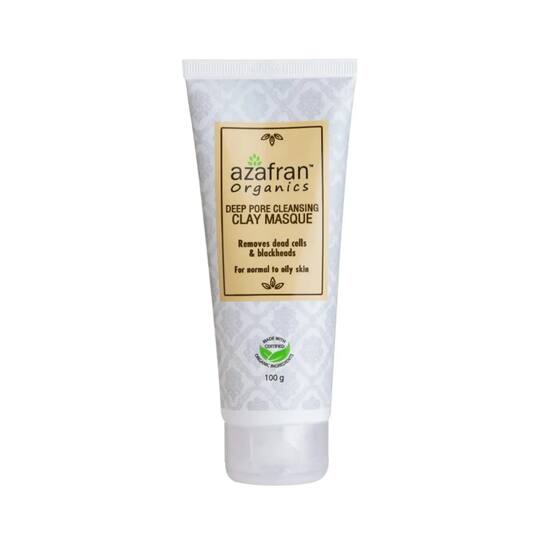 Azafran Organics Deep Pore Cleansing Clay Masque (100g)