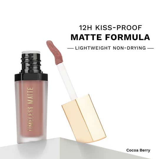 PAC Timeless Matte Mini 12H Longlasting Rich Pigment Smudgeproof - Cocoa Berry (3 ml)