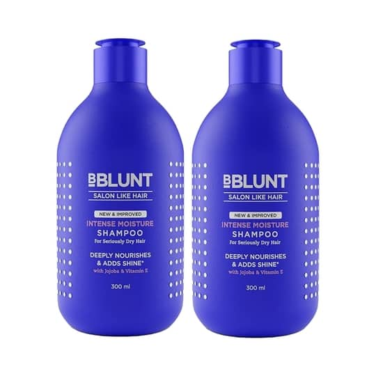 BBlunt Intense Moisture Shampoo Pack of 2  Combo