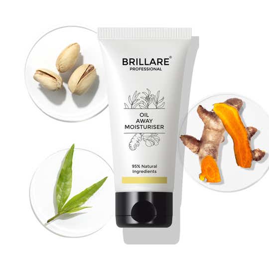 Brillare Oil Away Moisturiser For Oily, Acne Prone Skin