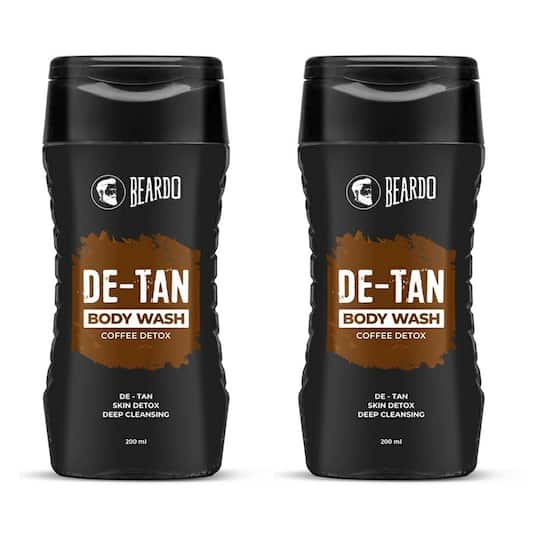 Beardo De-Tan Bodywash For Men (200 ml) Combo Pack of 2
