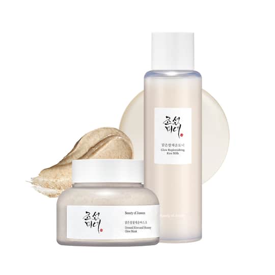 Beauty of Joseon Glowy Skin Duo - Glow Mask + Rice Milk